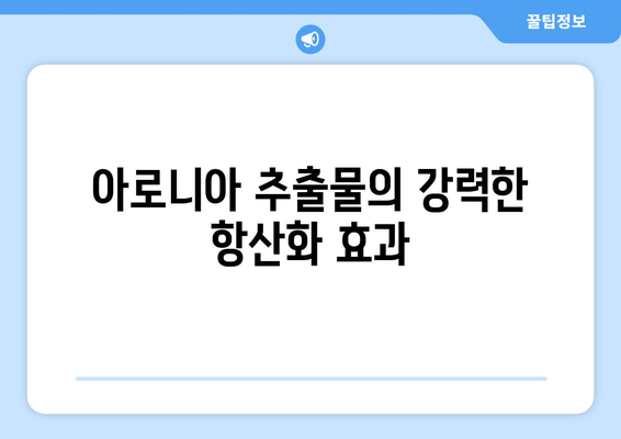 아로니아 추출물이 심혈관 건강에 미치는 영향| 연구 결과 및 효능 | 아로니아, 심혈관 질환, 건강, 항산화, 폴리페놀