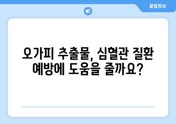 오가피 추출물, 심혈관 건강 지키는 효과적인 방법 | 심혈관 질환 예방, 건강 기능성, 오가피 효능