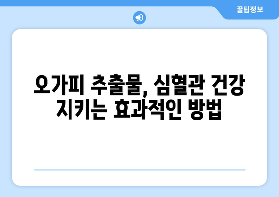 오가피 추출물, 심혈관 건강 지키는 효과적인 방법 | 심혈관 질환 예방, 건강 기능성, 오가피 효능