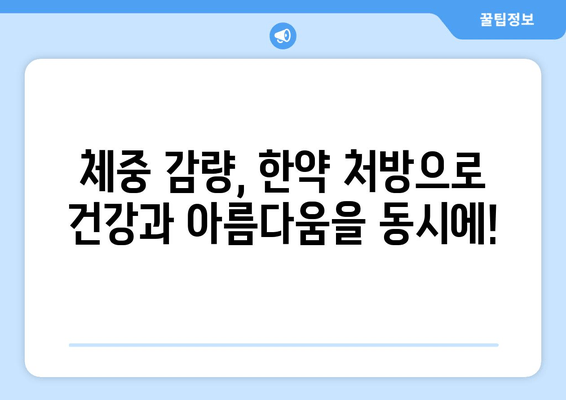 다이어트 한의원| 건강한 체중 감량을 위한 한약의 비밀 | 체중 감량, 한약 처방, 다이어트 한방