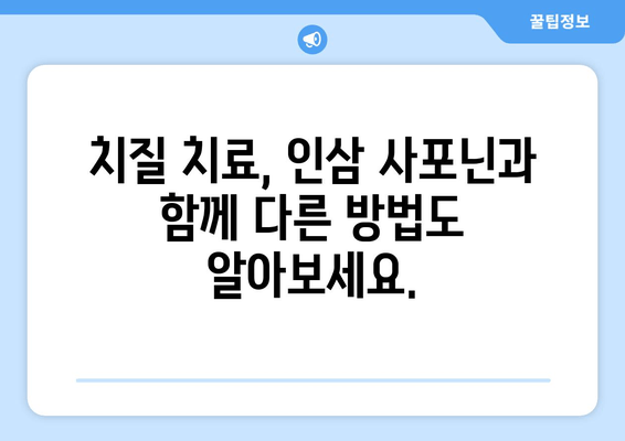 인삼 사포닌이 치질 통증 완화에 도움이 될까요? | 치질, 인삼, 사포닌, 통증 완화, 효능