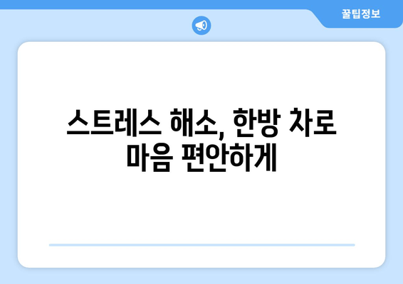 한의약으로 집중력과 면역력 UP! |  체력 증진, 스트레스 해소, 건강 관리 팁