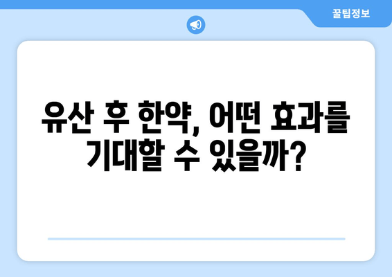 유산 후 몸 회복, 맞춤 한약 처방 & 한의원 찾는 방법 | 유산 후 한약, 한의원 추천, 몸 관리, 건강 회복