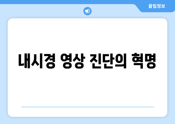 내시경 영상 진단의 혁명