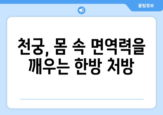 천궁의 놀라운 효능| 신체 회복을 위한 한방 치료의 비밀 | 천궁, 한방, 건강, 면역력, 혈액순환