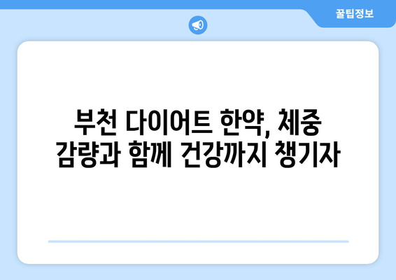 부천 다이어트 한의원의 한약, 어떻게 효과를 볼까요? | 체중 감량, 한약 원리, 부천 한의원 추천