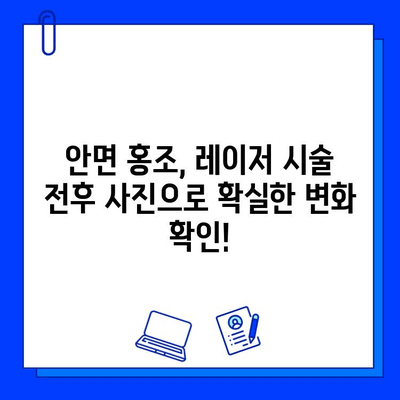 안면 홍조, 레이저 시술 전후 사진으로 확인하세요! | 피부 재생, 변화 과정, 효과 비교