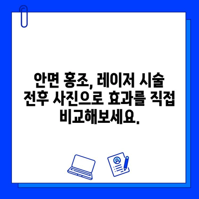 안면 홍조, 레이저 시술 전후 사진으로 확인하세요! | 피부 재생, 변화 과정, 효과 비교