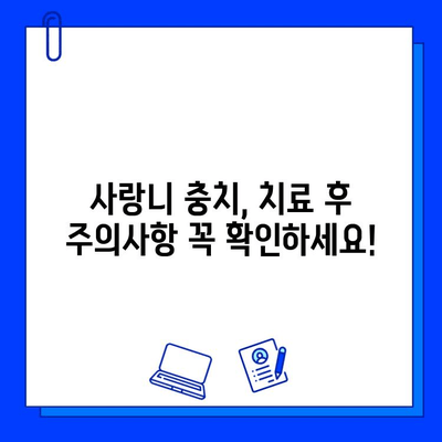 사랑니 충치 치료, 놓치지 말아야 할 특별한 점 5가지 | 사랑니, 충치, 치료, 주의사항, 팁