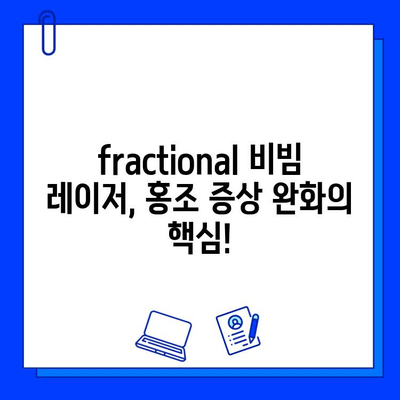 홍조 증상 완화, 기적의 fractional 비빔 레이저! | 홍조, 레이저 치료, 피부 개선, 붉은 피부