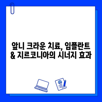 앞니 크라운 치료| 임플란트 & 지르코니아 병행의 놀라운 시너지 효과 | 앞니, 임플란트, 지르코니아 크라운, 치료, 장점