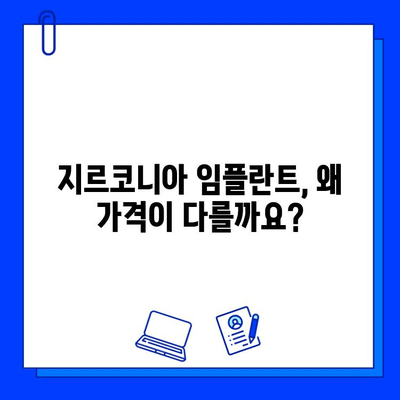 지르코니아 임플란트 가격 결정하는 주요 요인| 꼼꼼히 따져보세요 | 임플란트 비용, 가격 비교, 치과 선택 가이드