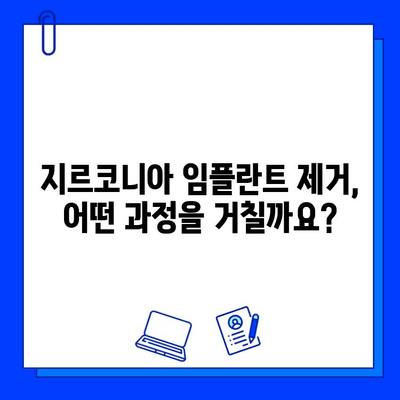 지르코니아 임플란트 제거 대안| 알아야 할 절차와 선택 | 임플란트 제거, 대체 치료, 치과 상담