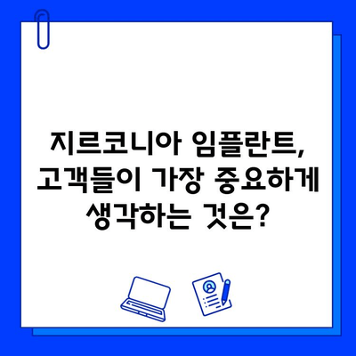 지르코니아 임플란트 선택 만족도 분석| 고객들이 중요하게 생각하는 요소는? | 임플란트, 치과, 고객 만족도, 지르코니아, 선택 가이드