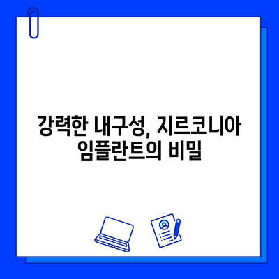 지르코니아 임플란트의 강력한 내구성| 깨지지 않는 강도의 비밀 | 임플란트, 치과, 강도, 내구성, 지르코니아