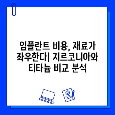 어금니 임플란트 재료 선택 가이드| 지르코니아 vs 티타늄 기능 비교 | 임플란트, 치과, 재료, 장단점, 비용