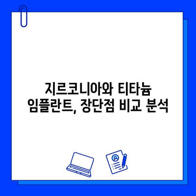 지르코니아 vs 티타늄 임플란트| 치유 시간 비교 분석 | 임플란트, 치료 기간, 재료 비교