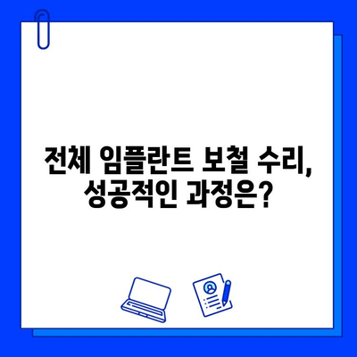 전체 임플란트 지르코니아 PFZ 보철 수리 케이스| 성공적인 수리 과정과 주의 사항 | 임플란트, 지르코니아, PFZ, 보철, 수리, 치과