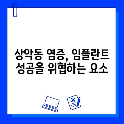 상악동 염증, 임플란트 성공의 걸림돌? 기간 연장 & 실패율 증가 원인과 해결책 | 임플란트, 상악동, 염증, 치과