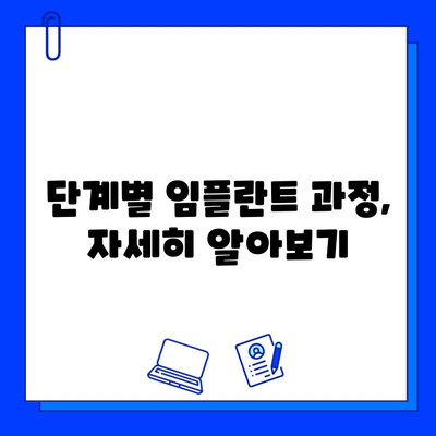 임플란트 기간, 궁금하신가요? |  단계별 진행 과정과 기간 상세 가이드