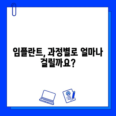 임플란트 기간, 과정별 차이점 완벽 분석 | 임플란트, 치과, 수술, 기간