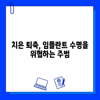 임플란트와 치은 퇴축| 원인 분석부터 효과적인 대처 방법까지 | 치주 질환, 임플란트 관리, 치과 상담