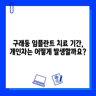 구래동 임플란트 치료 기간, 얼마나 걸릴까요? 개인차를 알아보세요! | 임플란트, 치료 기간, 개인차, 구래동