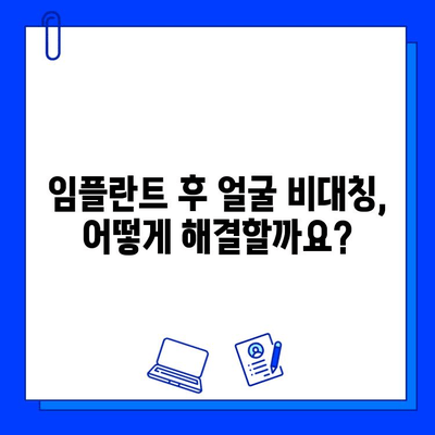 임플란트와 얼굴 비대칭| 숨겨진 위험과 해결책 | 임플란트, 얼굴 비대칭, 부작용, 치료, 예방