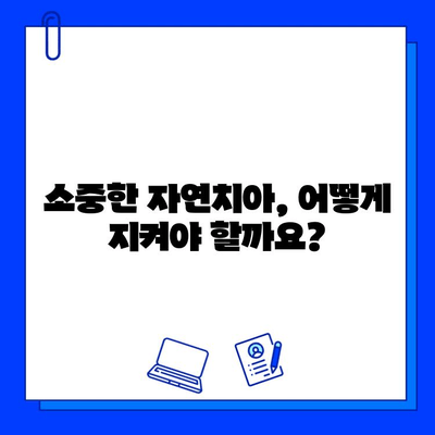 자연치아 손상, 복원과 보존의 길| 치료법 총정리 | 치아 손상, 치료, 보존, 복원, 치과