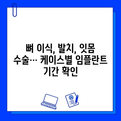 케이스별 임플란트 기간 총정리| 짧고 핵심적인 정보만 담았습니다 | 임플란트 기간, 케이스별, 치과, 치료