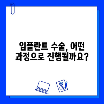 임플란트 수술 과정| 단계별 안내 | 치과, 임플란트, 수술, 과정, 정보