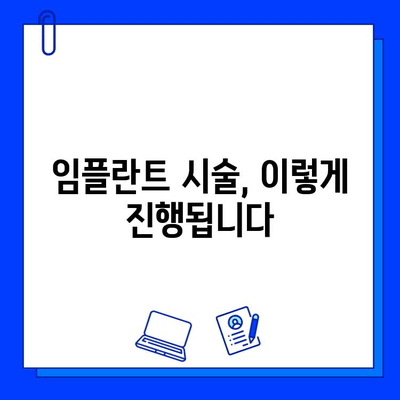 치과 임플란트 시술 과정| 단계별 설명과 주의 사항 | 임플란트, 치과, 시술, 과정, 주의