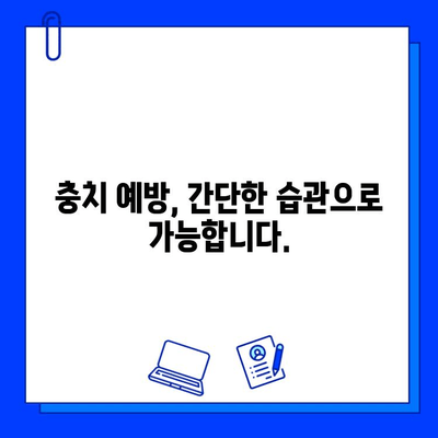 아이의 건강한 치아를 위한 지침| 소아 충치 증상, 조기 발견의 중요성 | 어린이 치아 관리, 충치 예방, 치과 검진