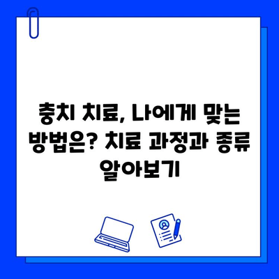 충치 진단 및 치료 과정 완벽 가이드 | 충치, 치료, 예방, 치과