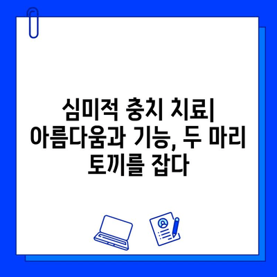 심미적 충치 치료| 아름다움과 기능을 동시에 | 치아 미백, 레진, 라미네이트,  심미 치과