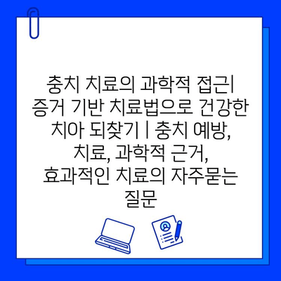 충치 치료의 과학적 접근| 증거 기반 치료법으로 건강한 치아 되찾기 | 충치 예방, 치료, 과학적 근거, 효과적인 치료