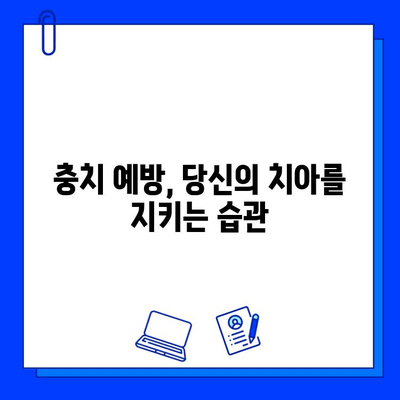 충치, 왜 꼼꼼하게 치료해야 할까요? | 원인 파악부터 예방까지, 건강한 치아 관리 가이드