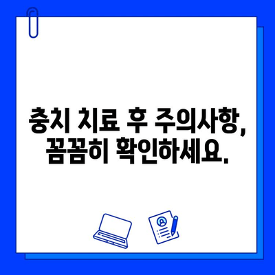 당산 치과 충치 치료 단계별 안내| 걱정 말고 편안하게 치료 받으세요 | 충치 치료 과정, 비용, 주의사항