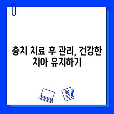 충치 치료, 이제 걱정하지 마세요! | 충치 치료 기본 지침, 예방법, 치료 과정