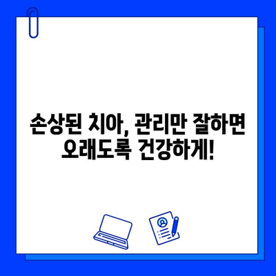 자연치아 손상, 이제 걱정하지 마세요! | 손상 유형별 치료 방법 총정리 및 관리 팁