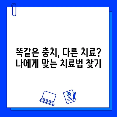 맞춤형 충치 치료| 나에게 꼭 맞는 치료법 찾기 | 충치, 개인 맞춤 치료, 치과, 치료 계획