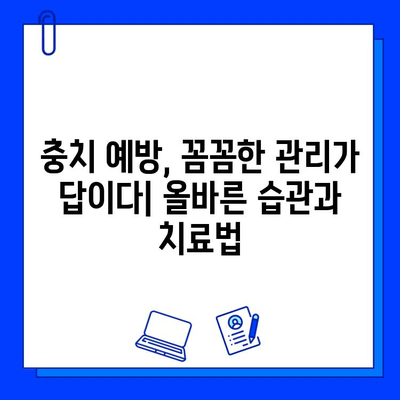 자연치아 손상, 충치 치료법| 효과적인 치료 옵션과 관리 가이드 | 충치, 치아 건강, 치료, 예방