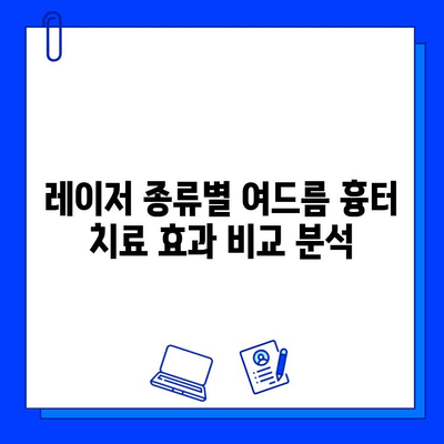 여드름 흉터, 레이저 치료 효과는? | 종류별 효과 분석 및 후기