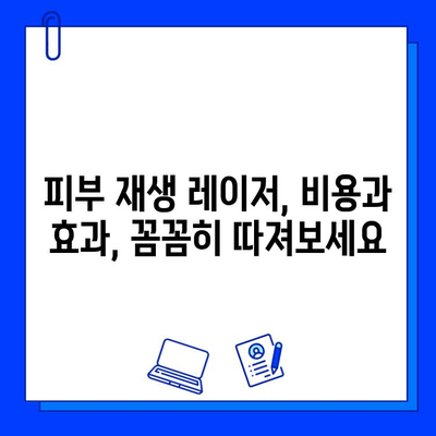 피부 재생 레이저 가격 함정| 싼 곳만 찾으면 낭패? | 부작용, 효과, 비용, 주의사항, 추천