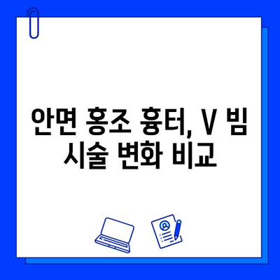 안면 홍조 흉터, V 빔 시술 0~5차 변화 비교| 효과 및 주의사항 | 안면 홍조, 흉터, V 빔, 시술 후기, 비포 애프터