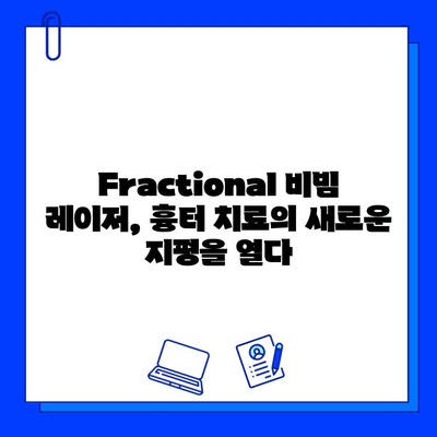 Fractional 비빔 레이저, 흉터와 색소 침착을 효과적으로 제거하는 방법 | 흉터 치료, 색소 치료, 피부 재생