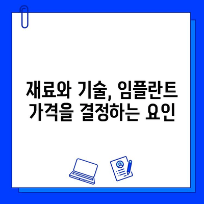임플란트 비용, 왜 다를까? | 가격 차이 분석 및 선택 기준