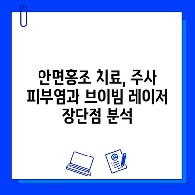 안면홍조 치료, 주사 피부염 vs 브이빔 레이저| 어떤 것이 나에게 맞을까? | 안면홍조, 주사피부염, 브이빔 레이저, 치료 비교, 피부과