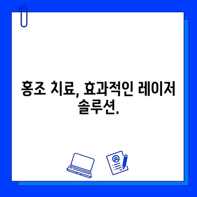 힘든 홍조, 이제 레이저 혈관 제거로 깨끗하게! | 홍조 치료, 혈관 제거, 레이저 시술, 효과적인 치료