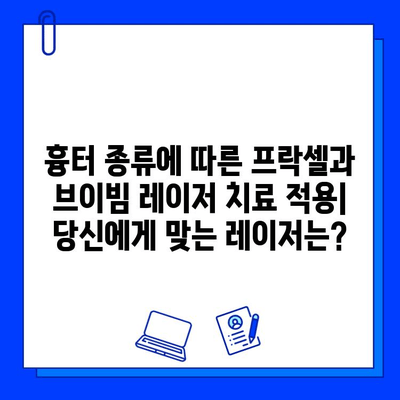 흉터 제거 레이저 치료| 프락셀 vs 브이빔 | 효과 비교 & 추천 가이드